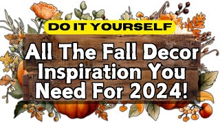 FALL Kick Starter! Beat The Heat With 20 Home Decor Ideas