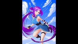 「Speedpaint/イラスト メイキング」Nijisanji Selen Tatsuki/セレン 龍月 #shorts