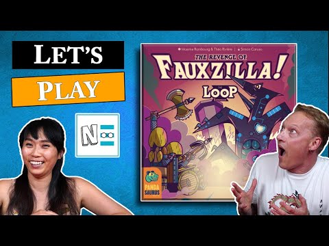 THE LOOP: REVENGE OF FAUXZILLA Live Board Game Playthrough #95