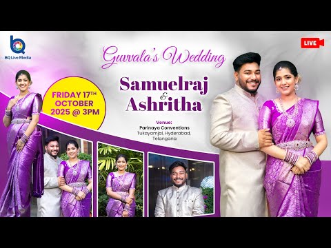 Samuelraj with Ashritha || 17-Oct-2025 -03:00 pm Onwards || Hyderabad ||