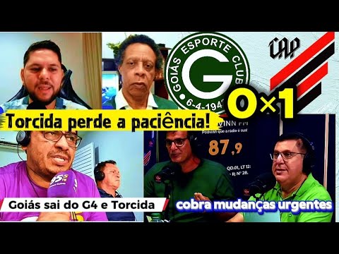 Reações da imprensa Goiana e torcedores do Goiás Após Derrota Por 1 a 0 para o Atlético PR 