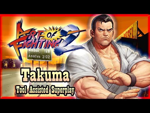 【TAS】ART OF FIGHTING 2 (RYUUKO NO KEN 2) - TAKUMA SAKAZAKI