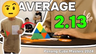 Pyraminx Average [2.13] | Penang Cube Masters 2024.