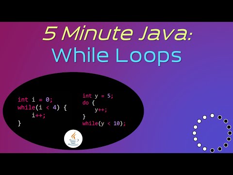 While Loops in Java - 5 Minute Java