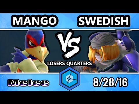 Shine 2016 SSBM - C9 Mango (Falco) Vs. Swedish Delight (Sheik) Smash Melee Losers Quarters