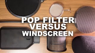 Video thumbnail for Pop Filter vs Windscreen, Which Should You Buy? (FAQ Series) by Podcastage