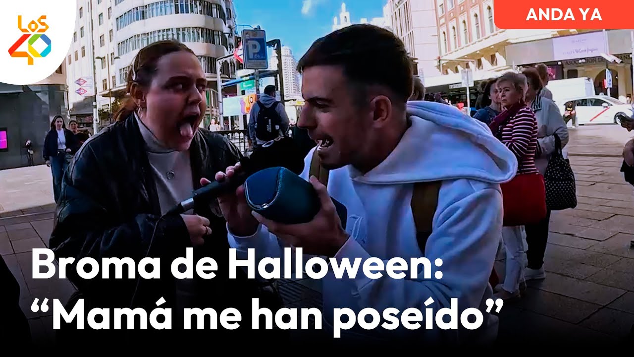 BROMA de HALLOWEEN: "Mamá me han poseído" | LOS40