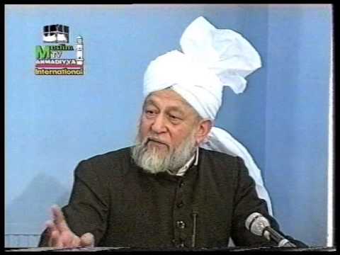 Urdu Khutba Juma on November 25, 1994 by Hazrat Mirza Tahir Ahmad
