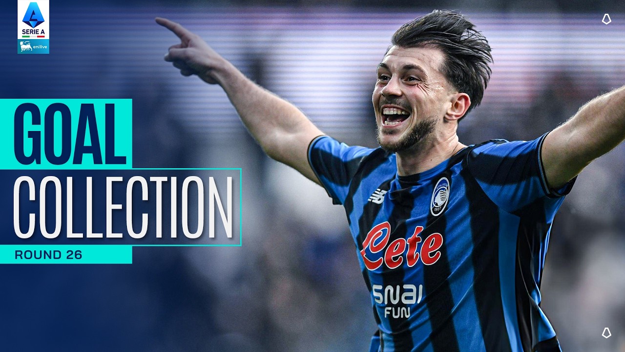 GOAL SERIE A | Samardzic Sends Atalanta Soaring | Goal Collection | Round 26 | Serie A 2025/26