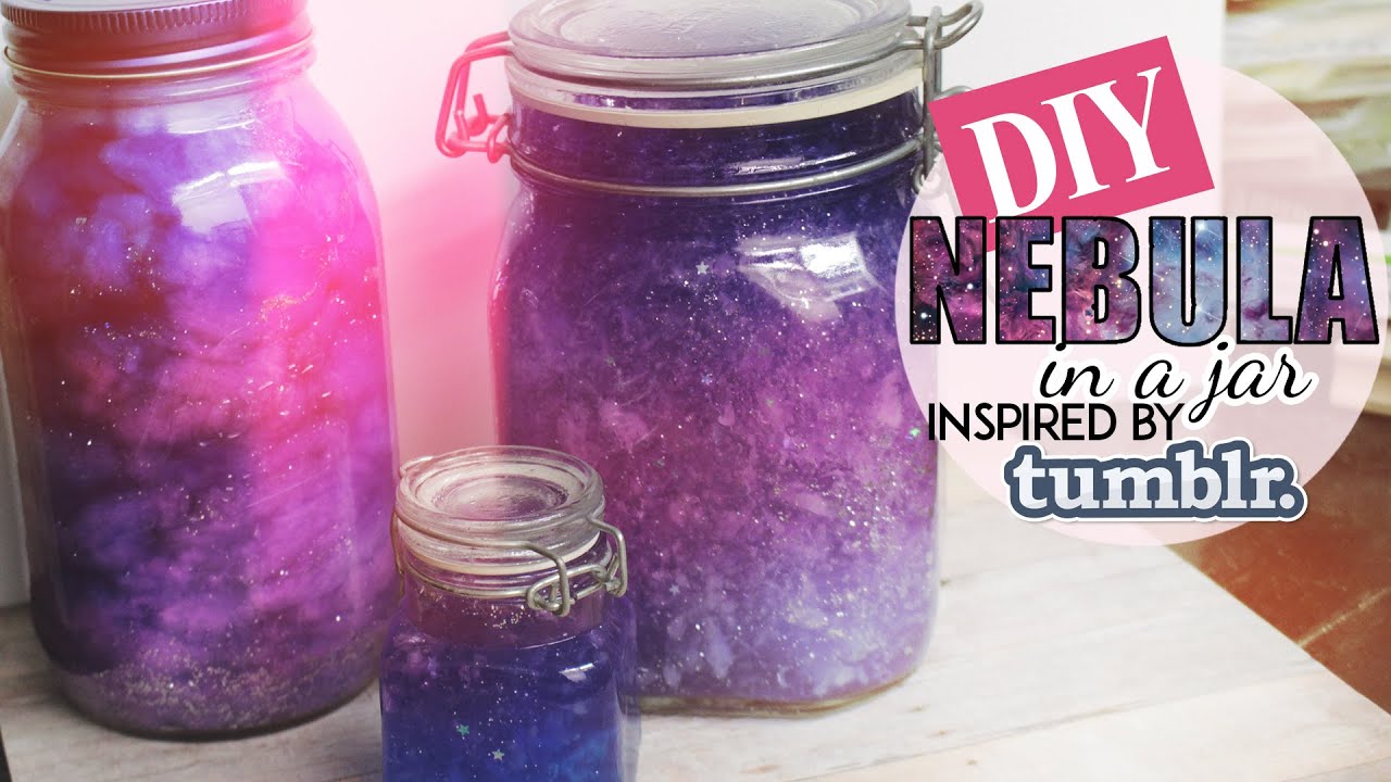DIY Nebula in a Jar 💕 Tumblr Inspired 💕 TWO METHODS