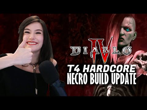 Diablo IV - WT4 Hardcore Necromancer Build Update (PURE MINIONS!!!)