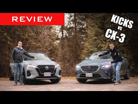 Comparison Review: 2021 Nissan Kicks vs 2021 Mazda CX-3 / Battle of the Subcompact Crossovers