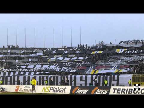 ŠALOVI U KOPU | KOREOGRAFIJA | Partizan - Rad 14.03.2015.