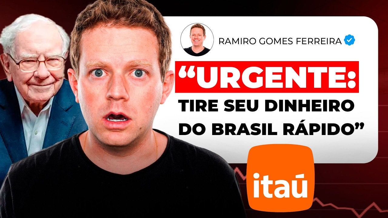 ALERTA PERIGOSO DO ITAÚ: TIRE SEU DINHEIRO DO BRASIL AGORA! (react)