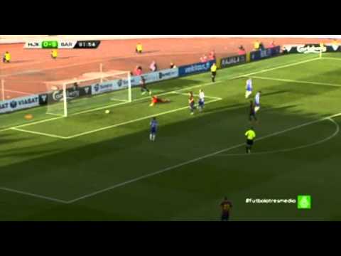 Sandro Second Goal ~ HJK Helsinki vs FC Barcelona 0-6 ( Friendly Match ) 2014