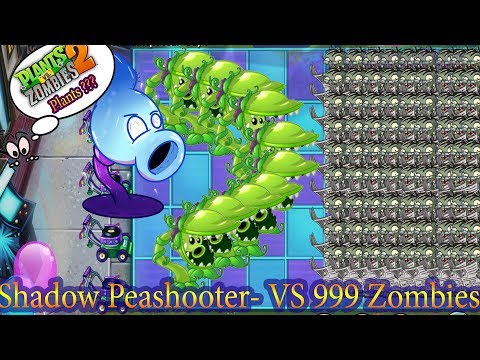 Survival Endless PVZ2 Shadow Peashooter, Snap Pea, Electric peashooter  in Great Hits Endless