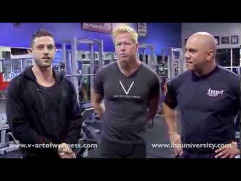 V Art of Wellness Chris Vlaun with JC Santana