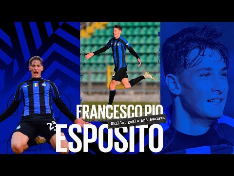 UNA GIOVANE STELLA IN AZIONE 🔥👊 FRANCESCO PIO ESPOSITO | SKILLS, GOALS AND ASSISTS 🖤💙