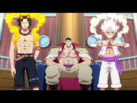 What If Luffy Joined The Whitebeard Pirates?