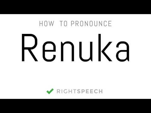 Renuka - How to pronounce Renuka - Indian Girl Name