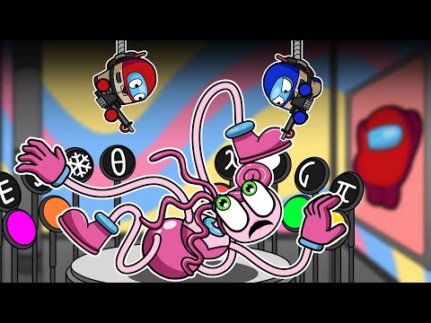 GHOSTBUSTERS VS Mommy Long Legs(Poppy Playtime) l Among Us Animation