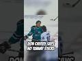 Don Cherry has had enough of Tummy Sticks in warmup #shorts #shortsfeed #nhl #hockey