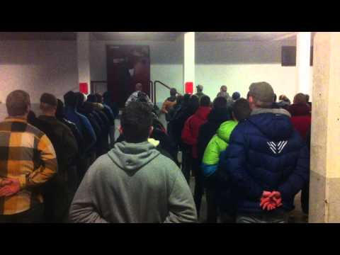 Siste "tre av" 4. Gardekompani kont. 1101 HMKG