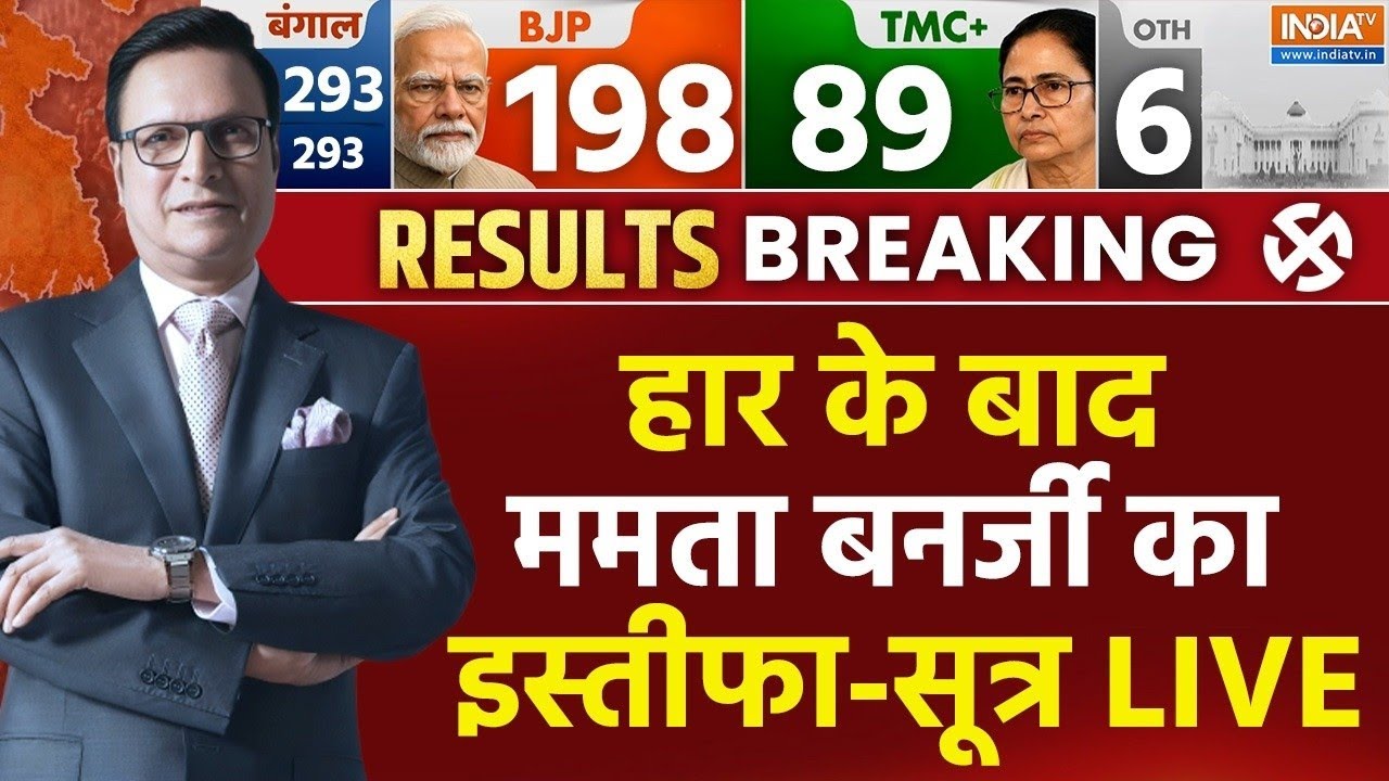 Mamata Banerjee Resigns After Defeat LIVE: बड़ा अपडेट- हार के बाद  ममता बनर्जी का इ