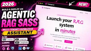 Build a Production Multi-Tenant Agentic RAG SaaS (Next.js, GraphQl, LangGraph, Qdrant) in 2026