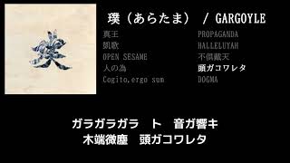 【GARGOYLE】頭ガコワレタ guitar cover 打ち込みメンドくさくて音源に乗せて弾いてみた