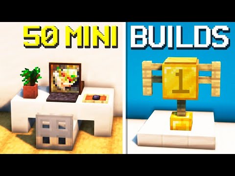 🔥Insane Minecraft Mini Build Hacks!🔥 #video