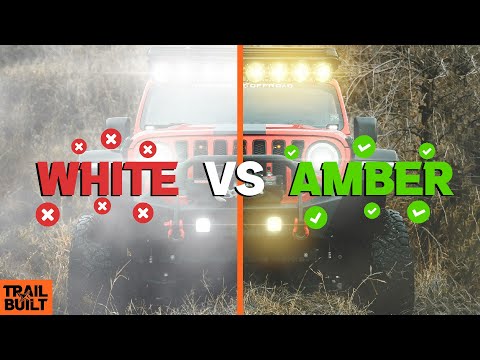 Best Offroad Lighting || White vs Amber
