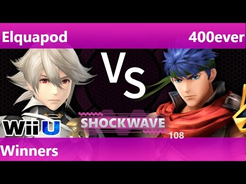 SW 108 - APG | Elquapod (Corrin) vs 400ever (Ike) Winners - Smash 4