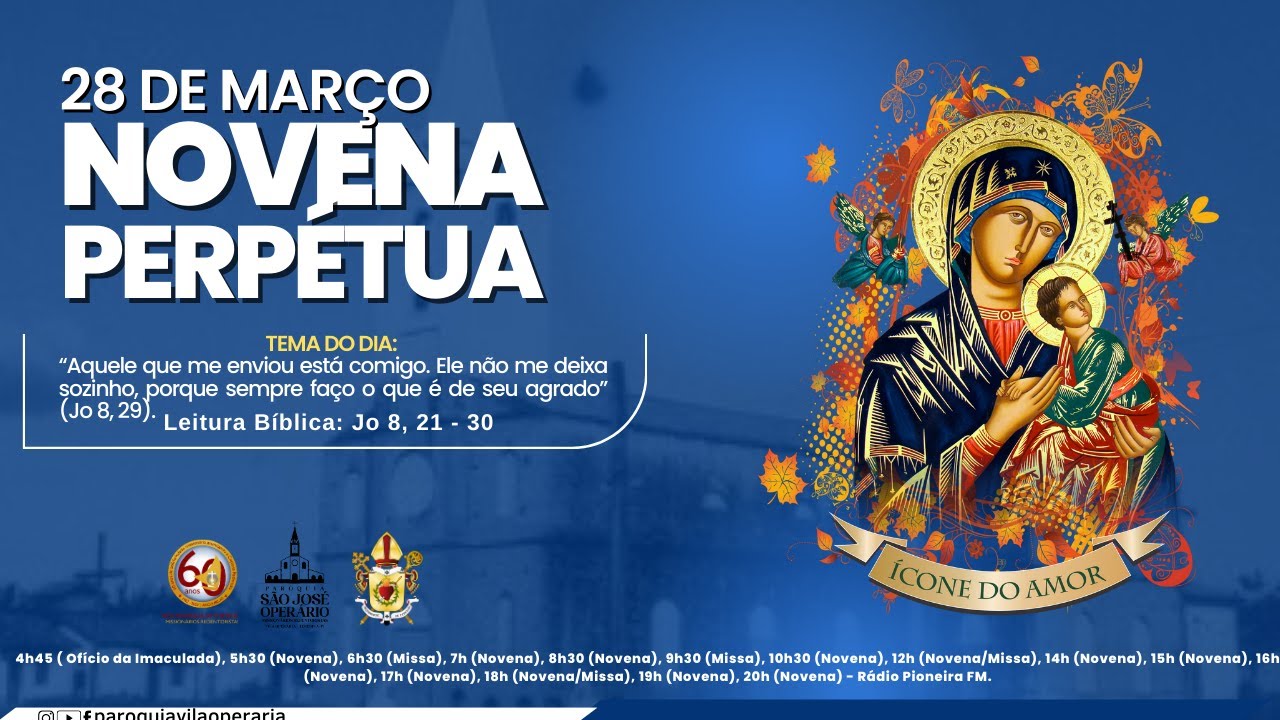 Novena Perpétua Nossa Senhora do Perpétuo Socorro, 28 de março