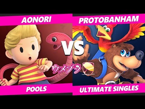 Umebura SP6 SSBU - aonori (Lucas) Vs. ProtoBanham (Lucina, Banjo) Smash Ultimate Tournament Pools