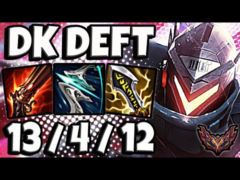DK Deft Lucian ADC vs Draven - Patch 12.22 Korea Grandmaster ✅