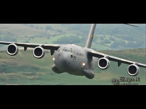 Low-level Flying Mach-Loop with some rare aircraft!