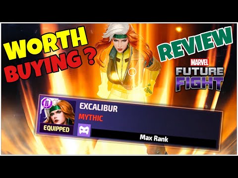 F2P EXCALIBUR ROGUE BEAST WITHOUT A CTP? OR HER T3 ? NEW ROGUE UNIFORM REVIEW! l Marvel Future Fight