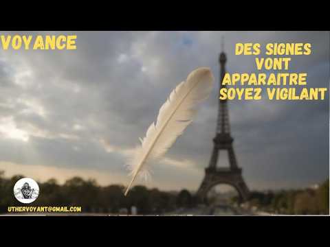 Signs will appear, so be vigilant, it's important