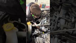 2016-2020 Jeep Grand Cherokee 3.6 AC compressor removal.