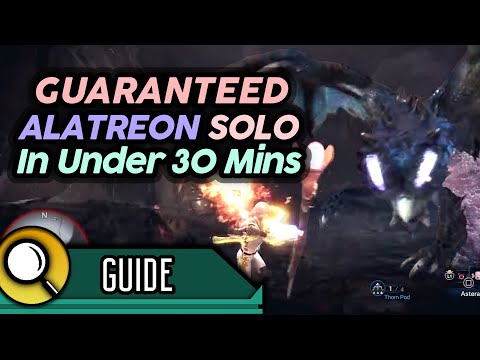 How to Easily Solo Alatreon With ONLY Kinsect - Defensive set, Guaranteed Win | MHW Iceborne