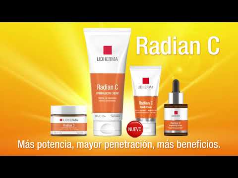 Radian C Hand Cream contiene Vitamina C, Alfa Arbutina y Manteca de Karité – Lidherma
