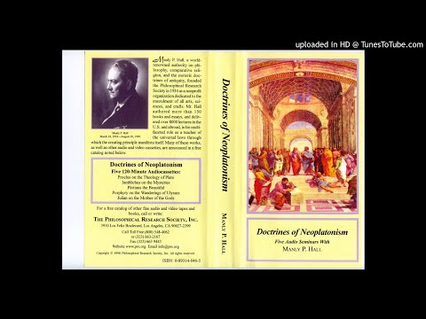 1A - Proclus on the Theology of Plato -- Doctrines of Neoplatonism -- Manly P Hall