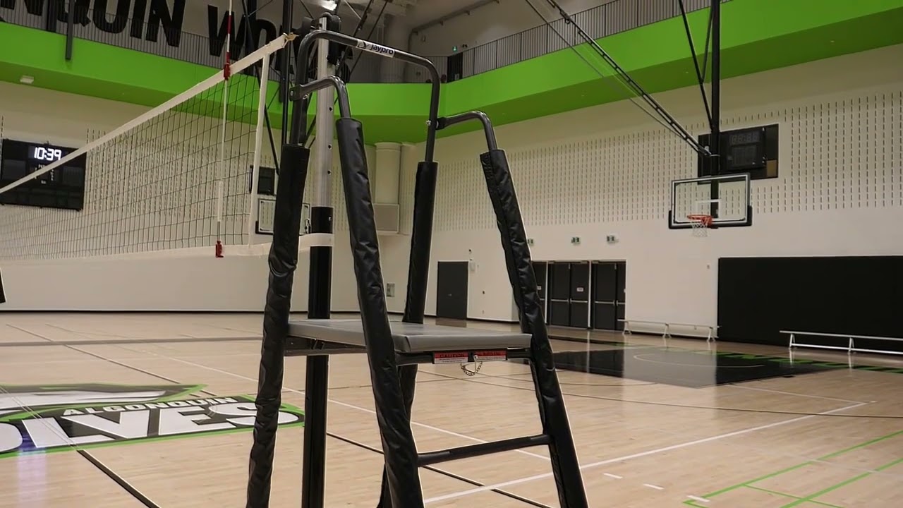 Volleyball Referee Stand with Padding