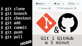 👉Git i GitHub w 5 minut | HQ265