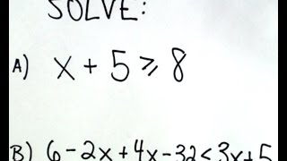 ❖ Solving Linear Inequalities Made Easy ❖