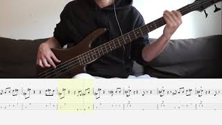 Bee Gees - Stayin Alive | Bass Cover + (Playalong-)Tab