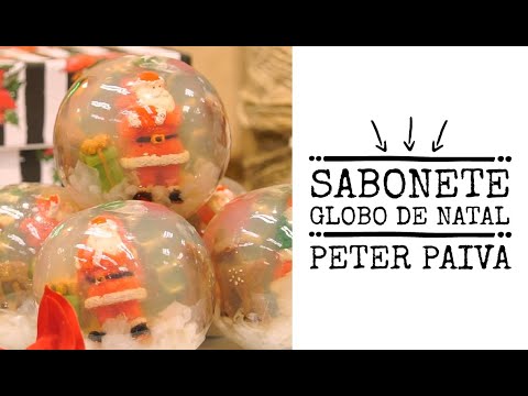 Peter Paiva Christmas Globe Soap