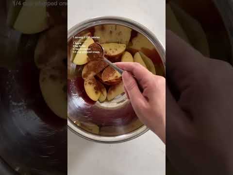 Air Fried Apples | Easy Healthy Dessert in Minutes