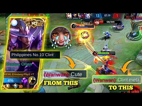 WHY CLINT IS BETTER THAN WANWAN HERE'S THE PROOF!! | CLINT FORGOTTEN MARKSMAN | MLBB